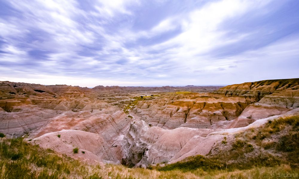 Einblick in die Badlands