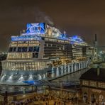 Eindocken der OVATION of the Seas bei B&V