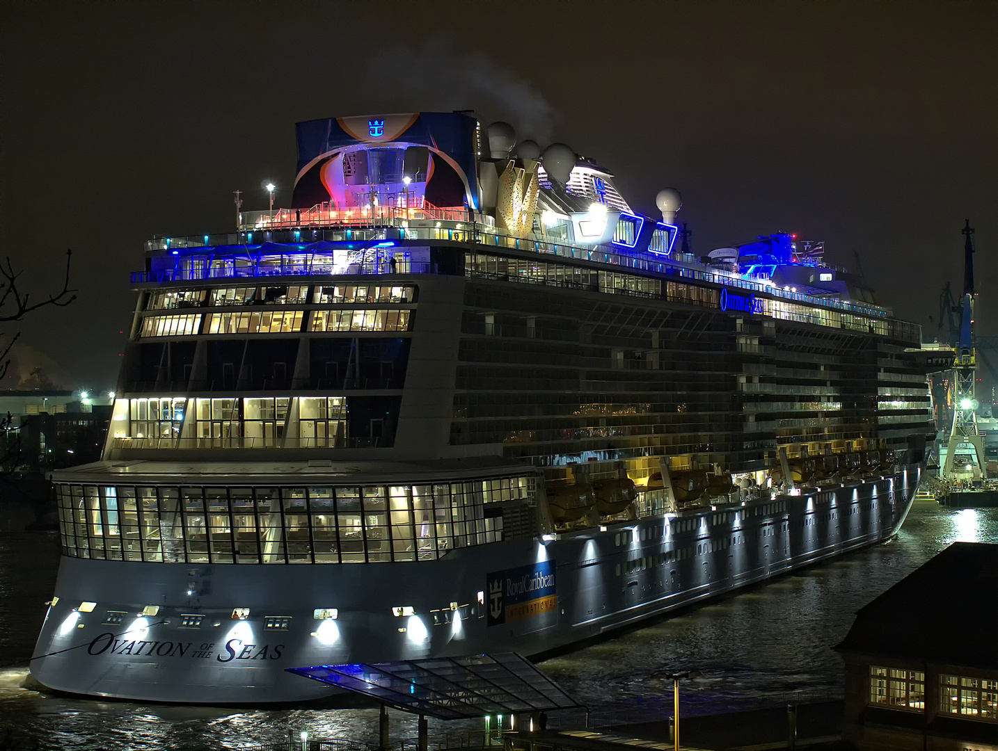 Eindocken in Hamburg