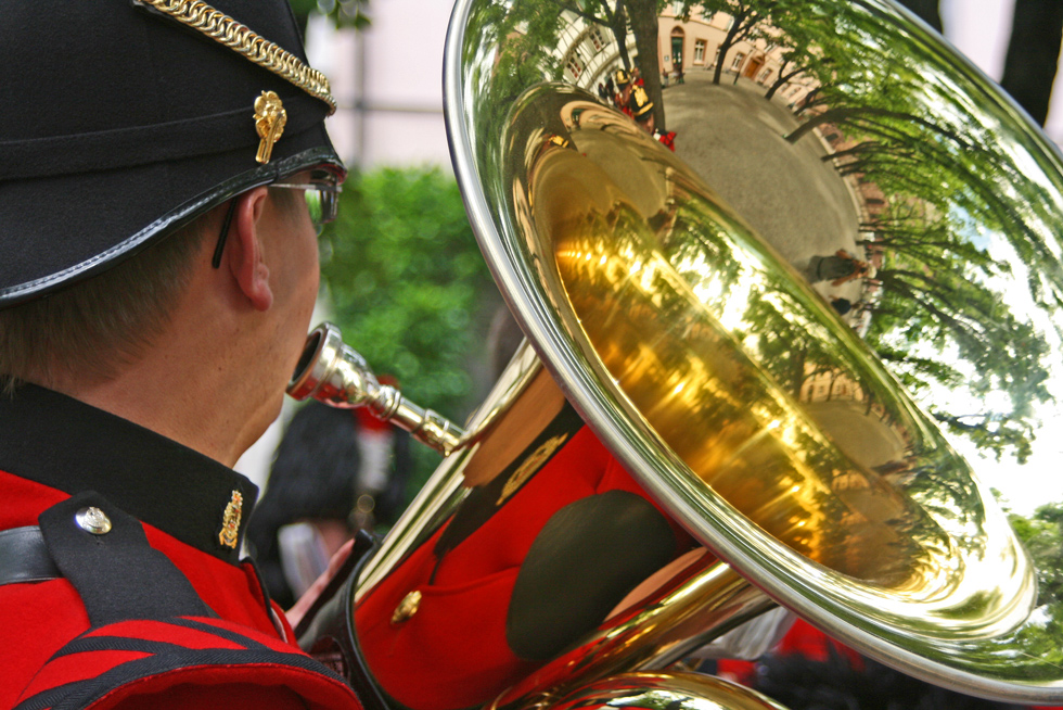 Eindruck vom Basel Tattoo 2008