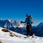 Eindrucksvolle Zugspitze