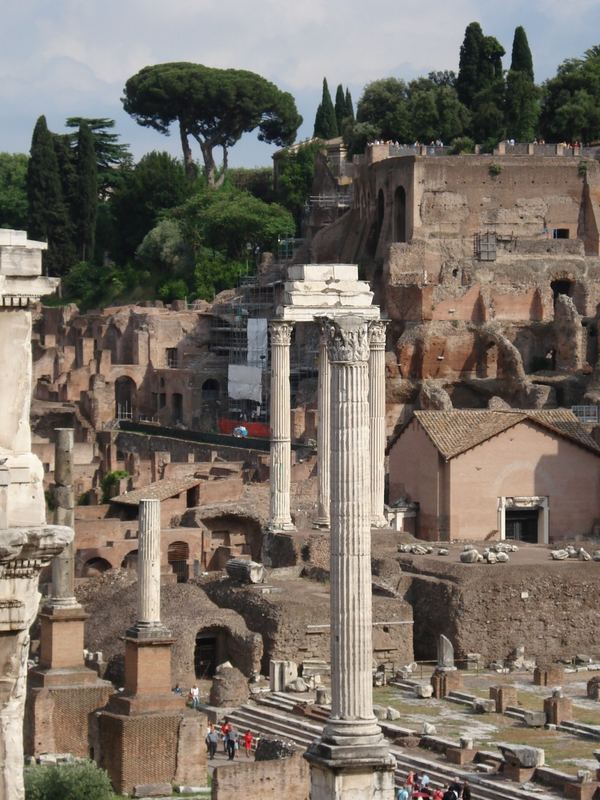 Eindrucksvoller Einblick in das Forum Romanum