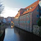 Eindrücke aus der alten Hansestadt Stade zum Jahreswechsel: Alter Hafen