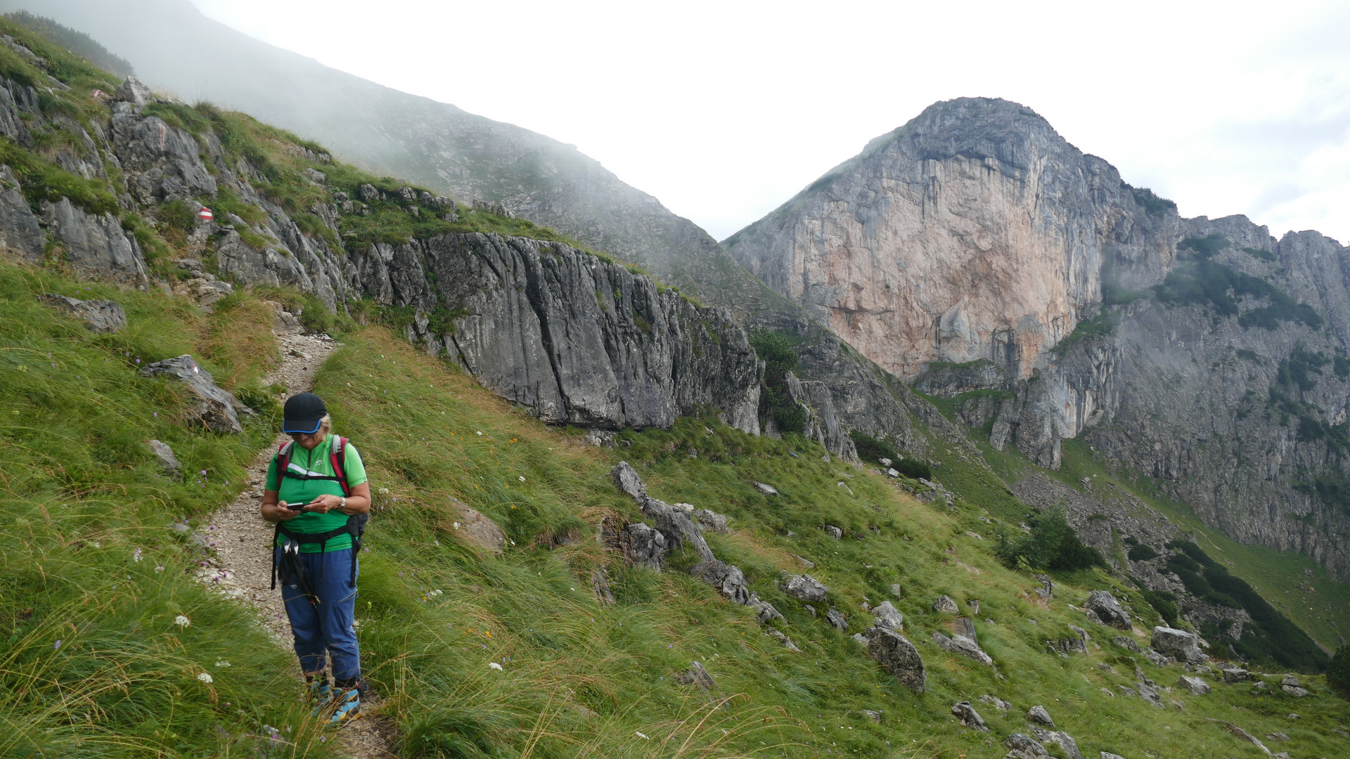 Eindrücke einer Bergtour auf die Rote Wand (Oberösterreich)