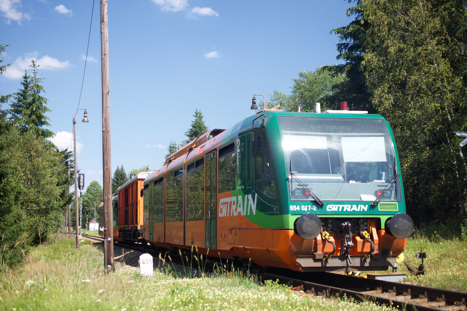 Eindrücke vom Bahnhof Nové Údolí