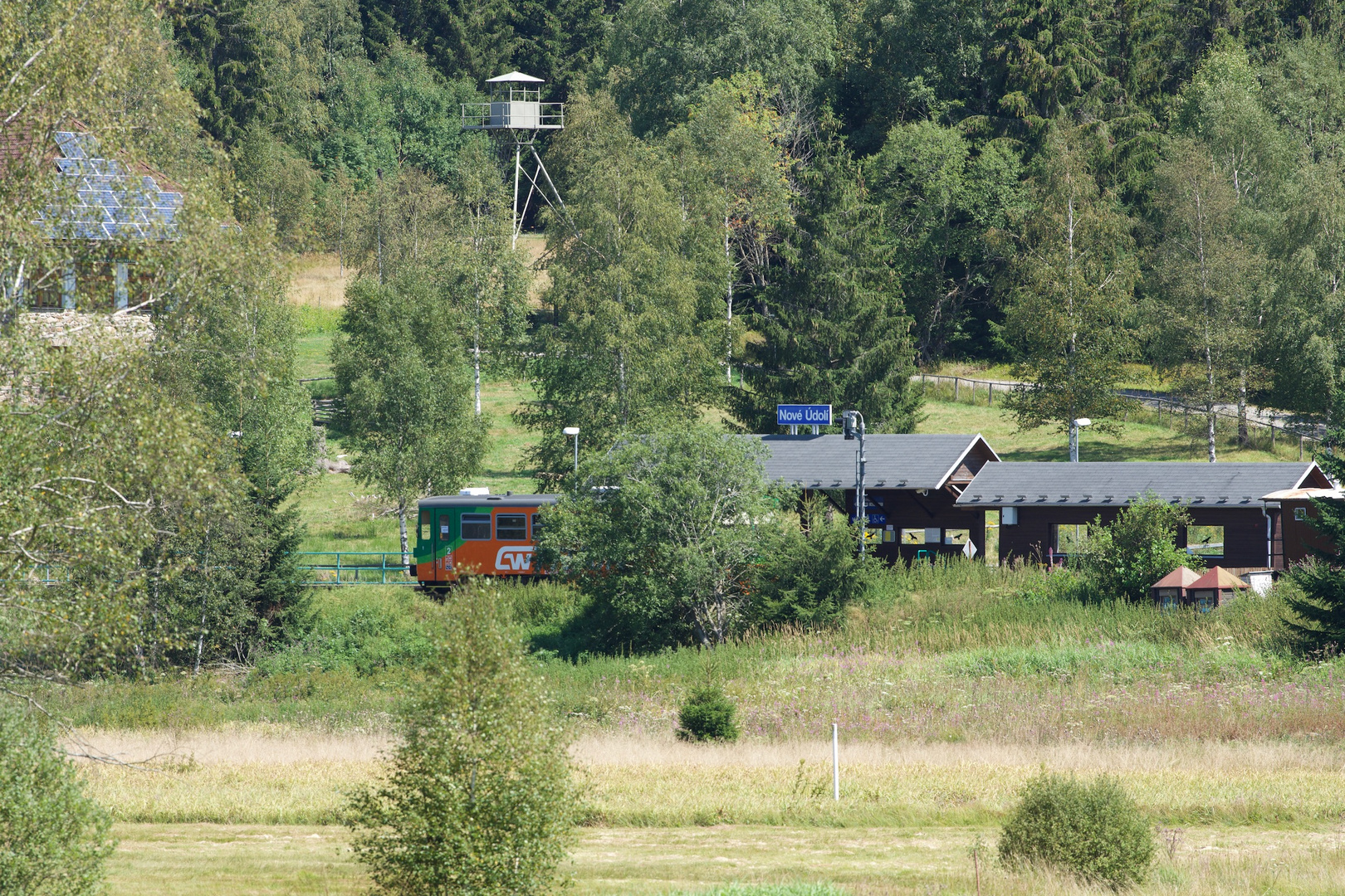 Eindrücke vom Bahnhof Nové Údolí