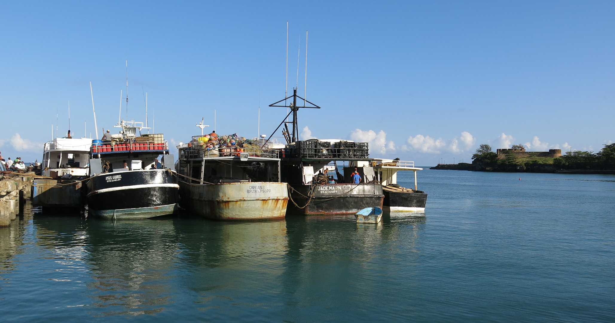 Eindrücke vom Hafen, Fischerboote