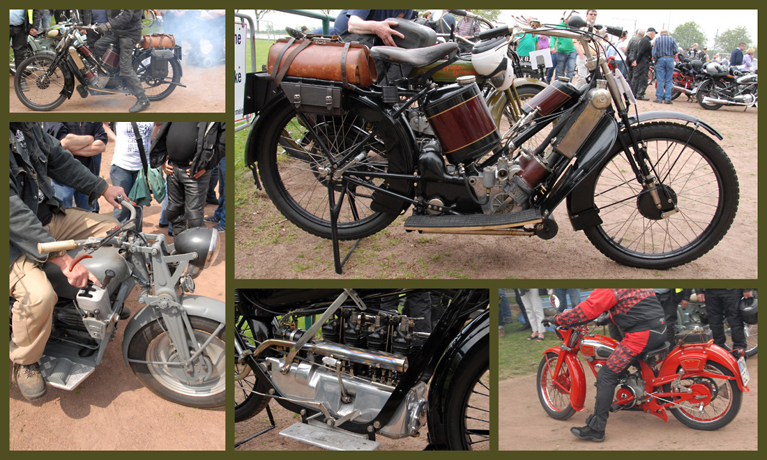 Eindrücke von der Oldtimerrallye für Motorräder