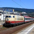 Eine 40 jährige Blondine am Heidelberger Bahnhof