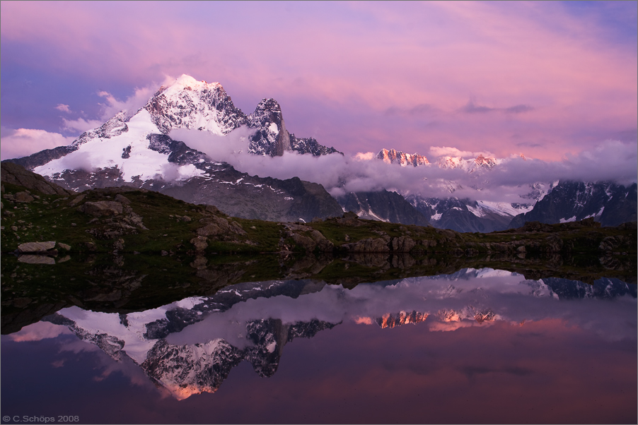 Eine Abendstimmung am Lac des Cheserys