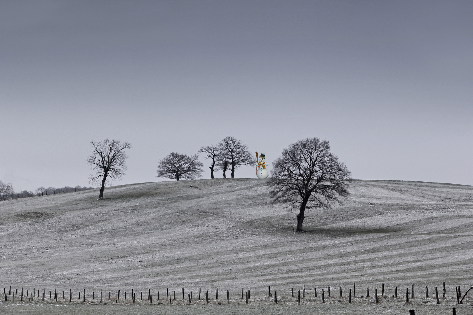 Eine Ahnung von Schnee