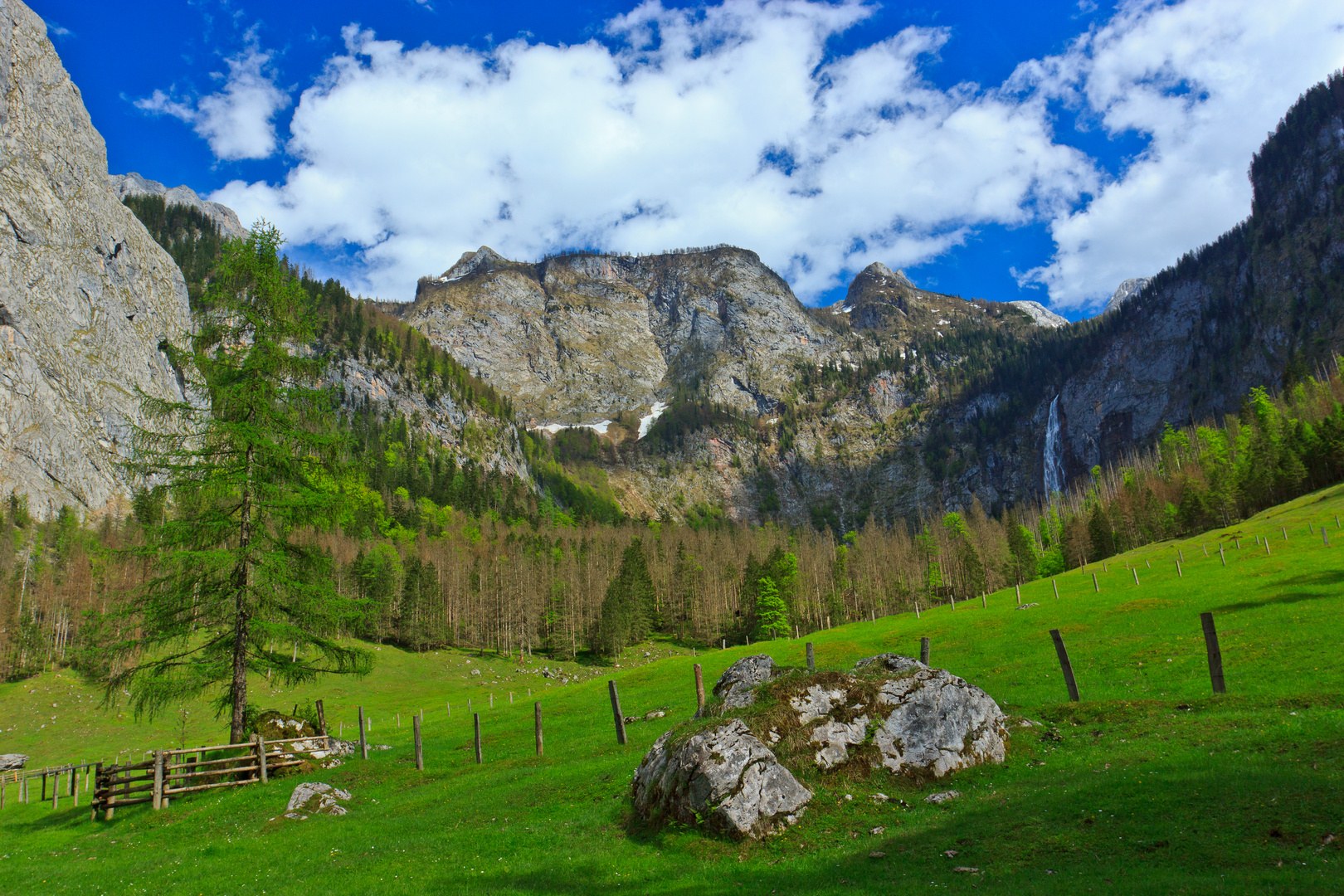 Eine Alm am Obersee