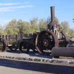 Eine alte Dampfmaschine aus dem Tal des Todes 