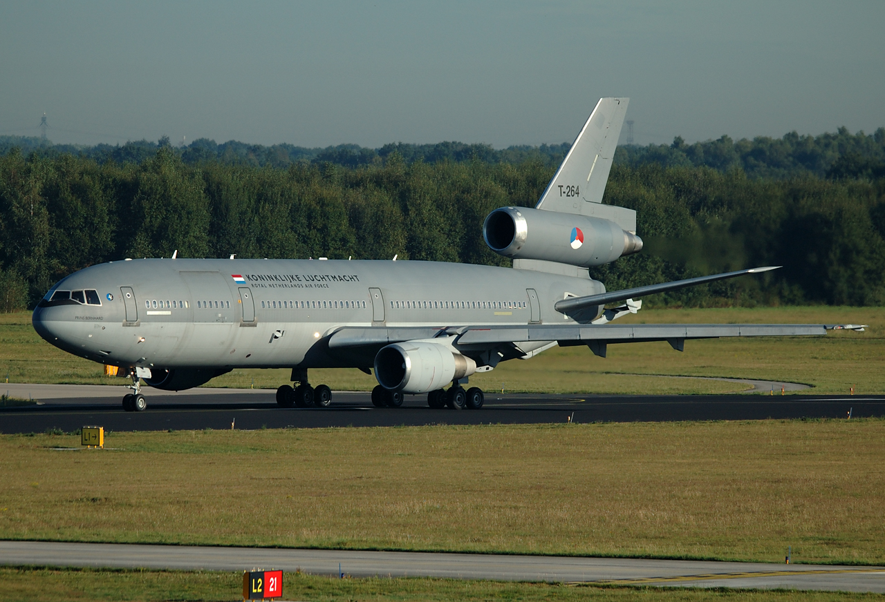 Eine alte DC-10 als Tanker