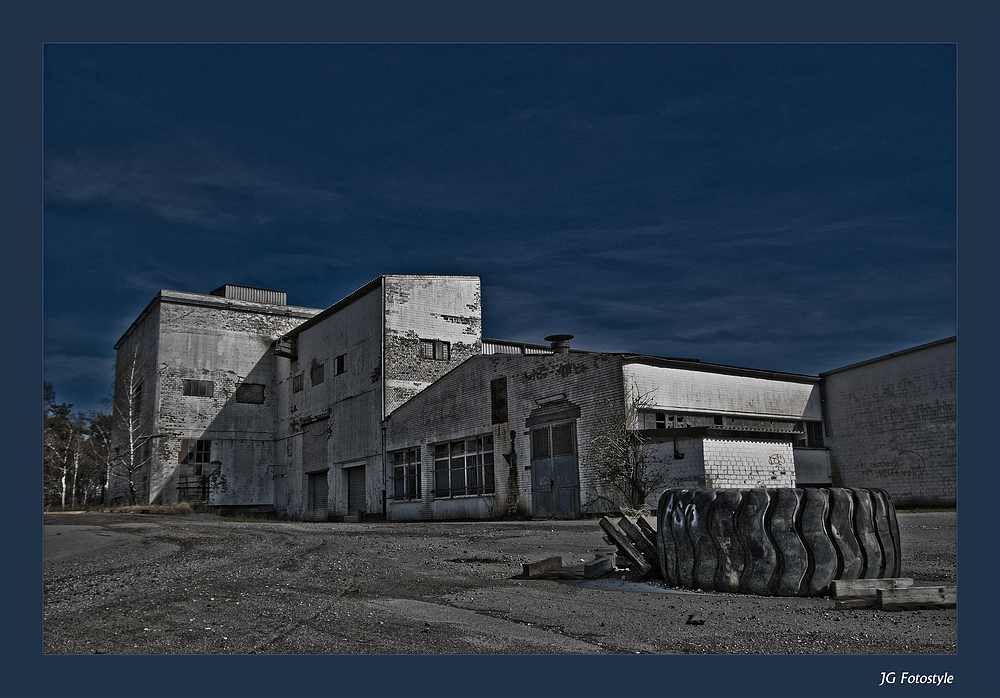 eine alte Fabrik in Dorsten..