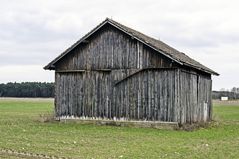 Eine alte Feldscheune