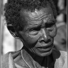 eine alte Frau aus Äthiopien