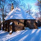 eine alte kapelle oberhalb von haus marck