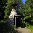 Eine alte Köhlerhütte