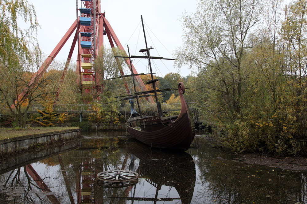 eine alte Piratenkogge