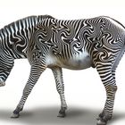 Eine andere Art Zebra