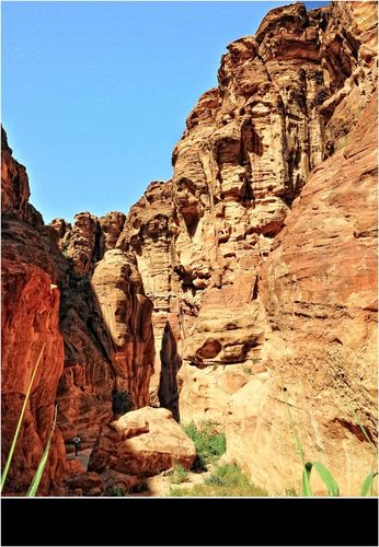 EINE ANDERE PERSPEKTIVE- CANYON VON PETRA