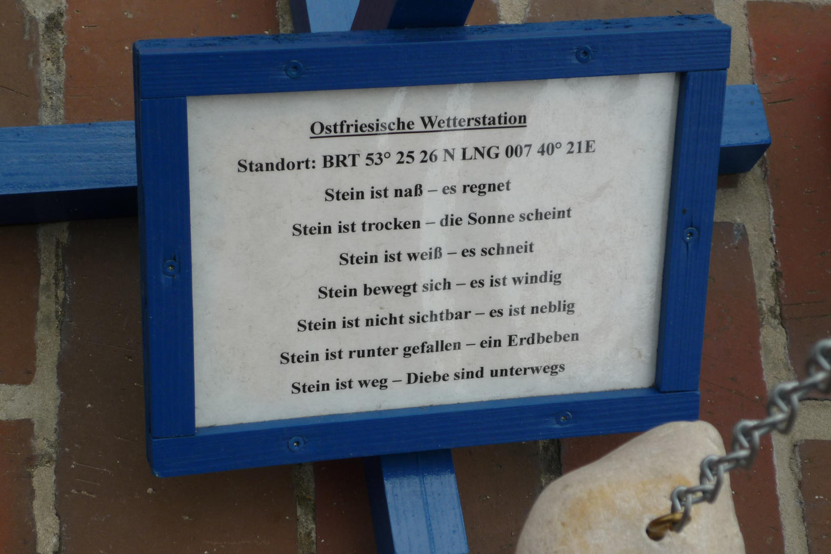 eine andere Wetterstation