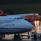 Eine Antonov 124 im Mai in CGN