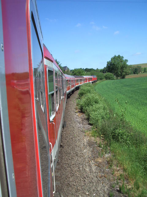 eine bahnfahrt die ist lustig