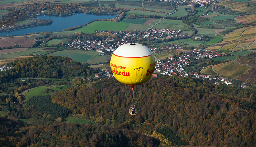 eine Ballonfahrt...