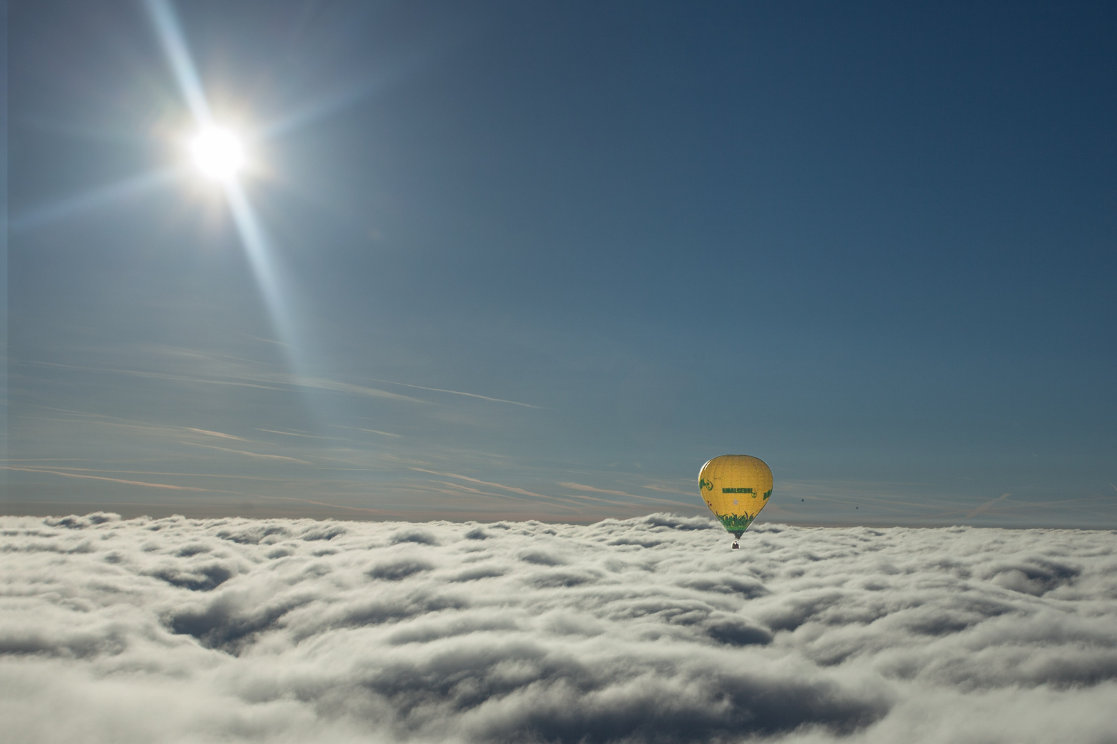 Eine Ballonfahrt, die ist lustig, eine Ballonfahrt, die ist schön!