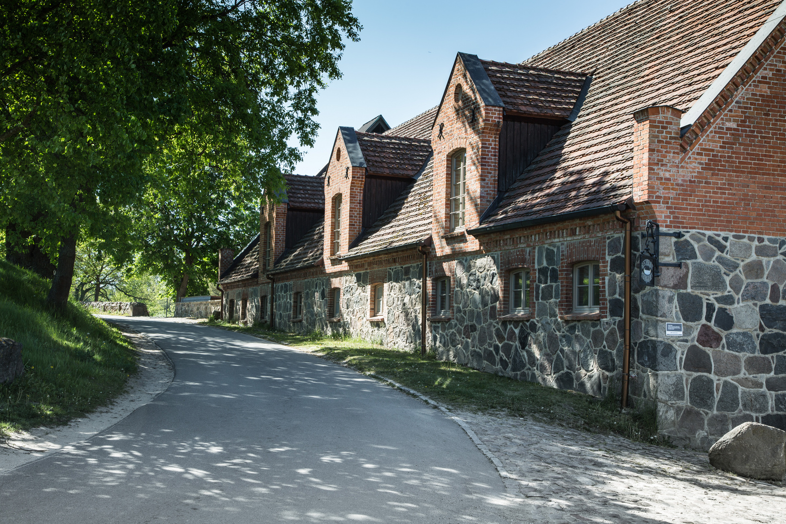 Eine beeindruckende Hausfassade