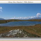 eine Bergseelein leuchtet so blau ...