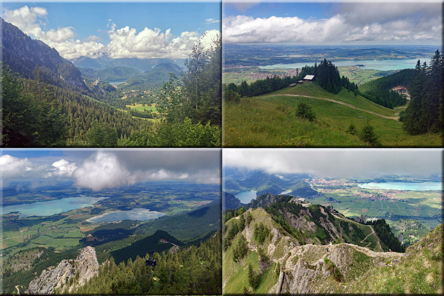 Eine Bergtour auf den Tegelberg ...