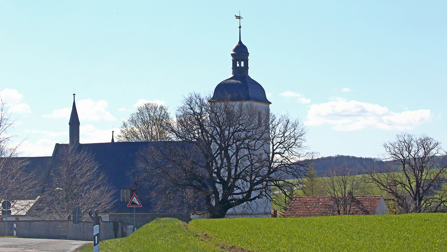 Eine berühmte Kirchen im Landkreis Sächsische Schweiz-Osterzgebirge,...