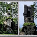 Eine Bismarcksäule in Köln