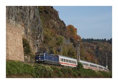 Eine Blaue an der Mosel