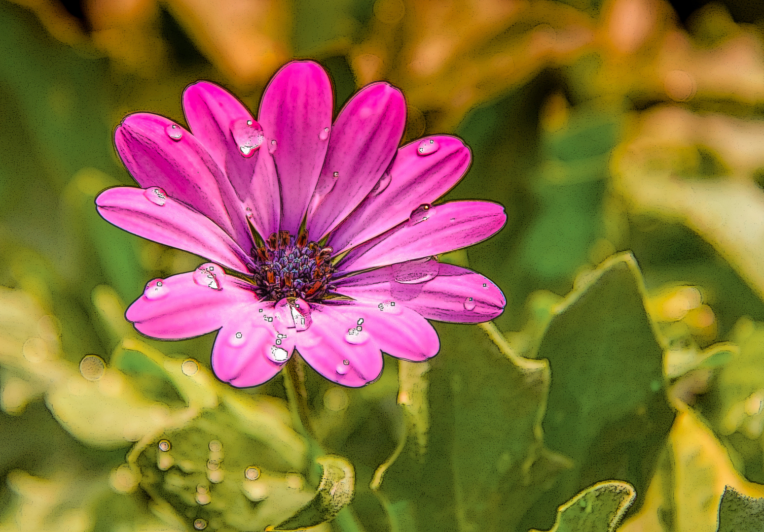 Eine Blüte