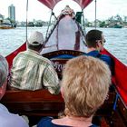 Eine Bootsfahrt auf dem Chao Phraya River