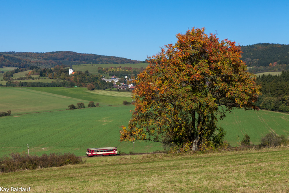 Eine Brotbüchse unterwegs