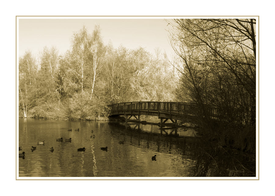 Eine Brücke...