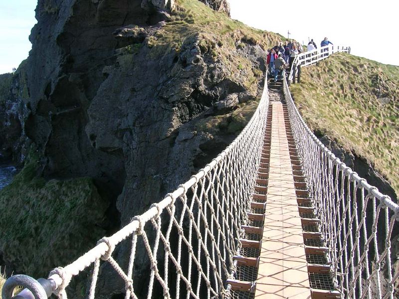 Eine Brücke für zu Fuß...