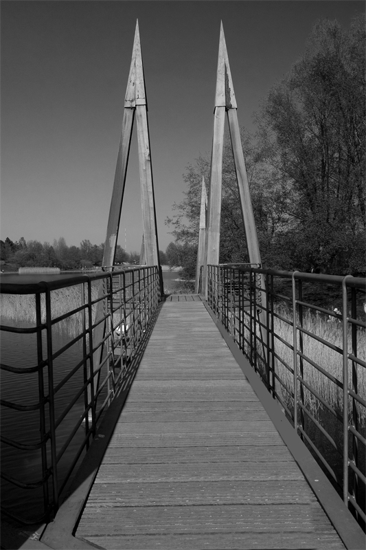 Eine Brücke in Berlin