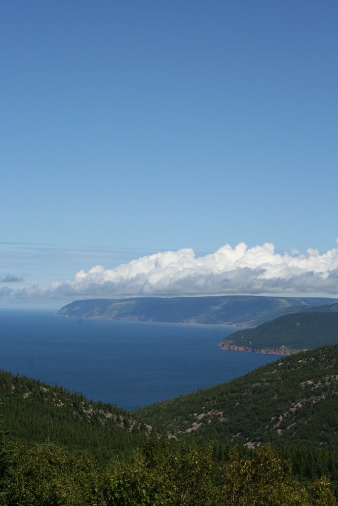 Eine Bucht auf der Cape Breton Island in Nova Scotia (Canada)