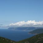 Eine Bucht auf der Cape Breton Island in Nova Scotia (Canada)