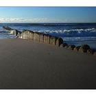 Eine Buhne am Weststrand auf Sylt (2)