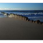 Eine Buhne am Weststrand auf Sylt (2)