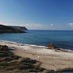 Eine Burg am Meer