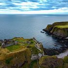 Eine Burg an der Küste der Highlands in Schottland!!