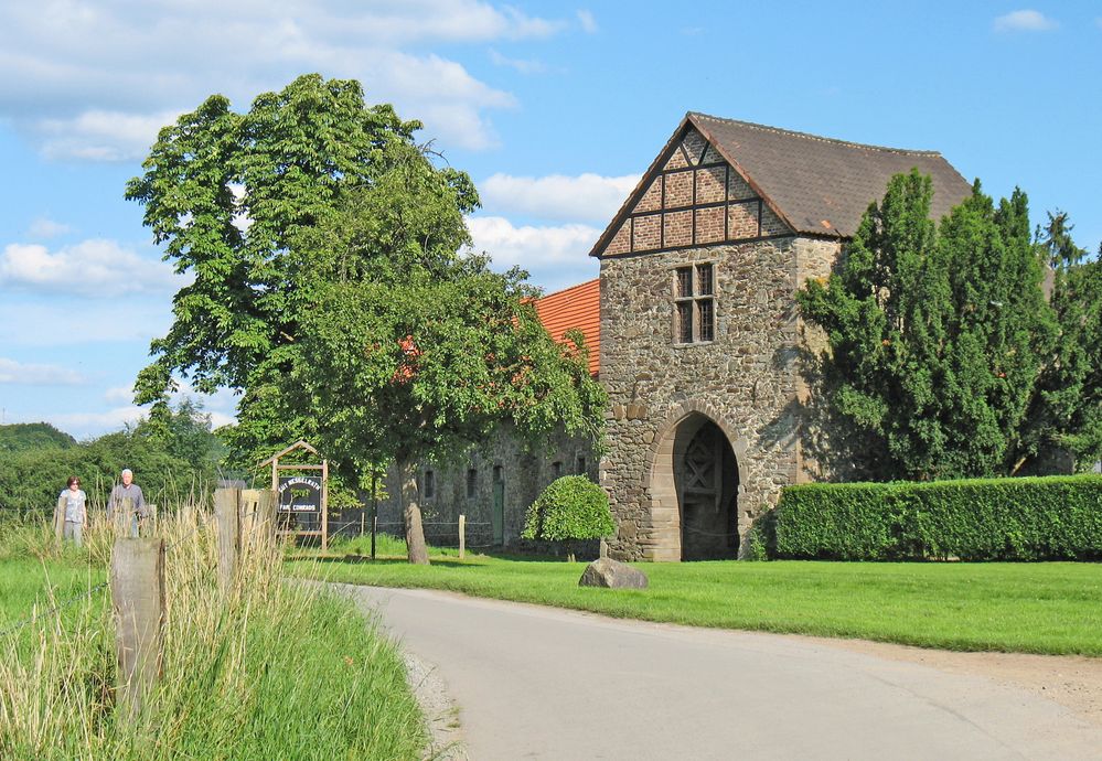 eine Burg an der Wupper